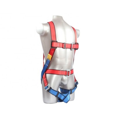 Customized 4 Point Adjusting Full Body Climbing Harness Safety Belt